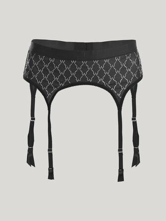 Sheer Logo Sparkle Stock. Belt