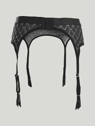 Sheer Logo Sparkle Stock. Belt