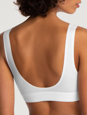 Beauty Cotton Crop Top Bra