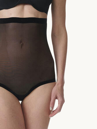 Tulle Control Panty High Waist