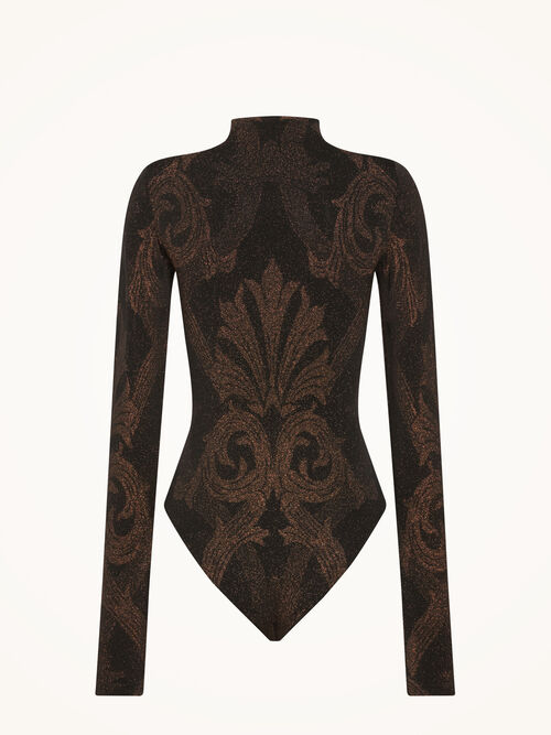 Metallic Jacquard Body