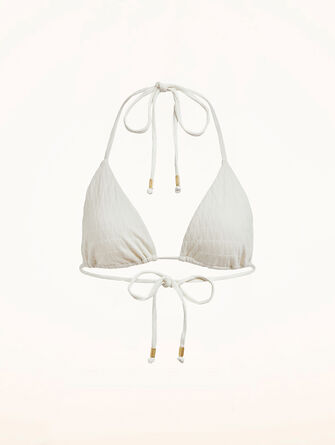 Logo Swim Beach Triangle Bra