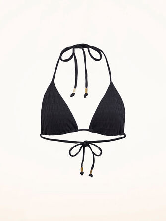 Logo Swim Beach Triangle Bra