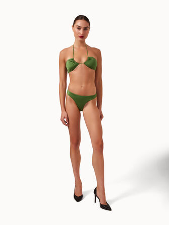Simple Minimal Swim Skin Bra