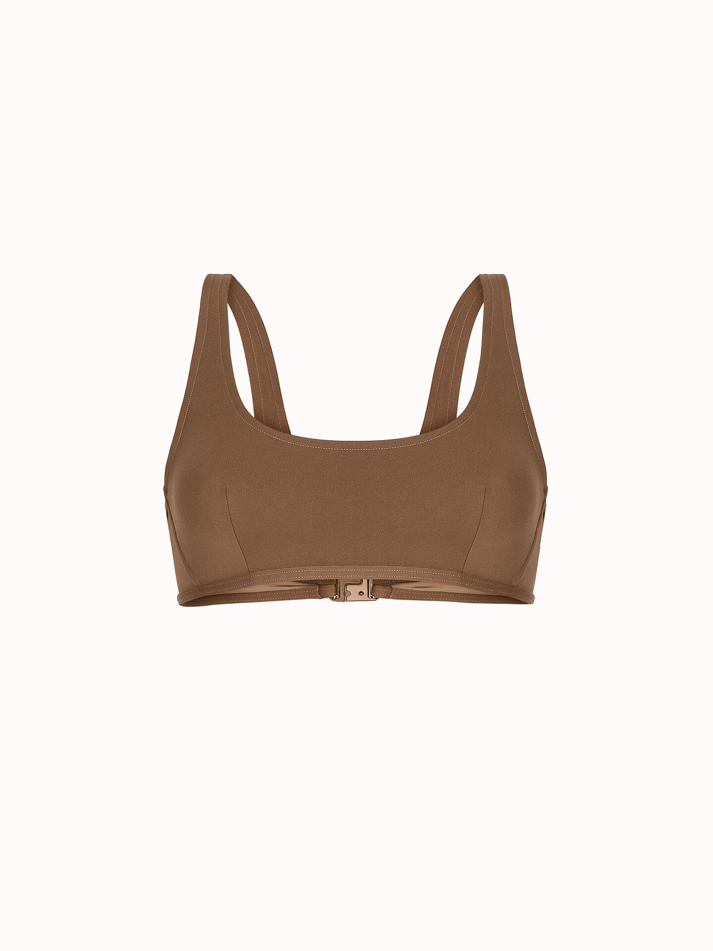 Sheer Opaque Swim Top