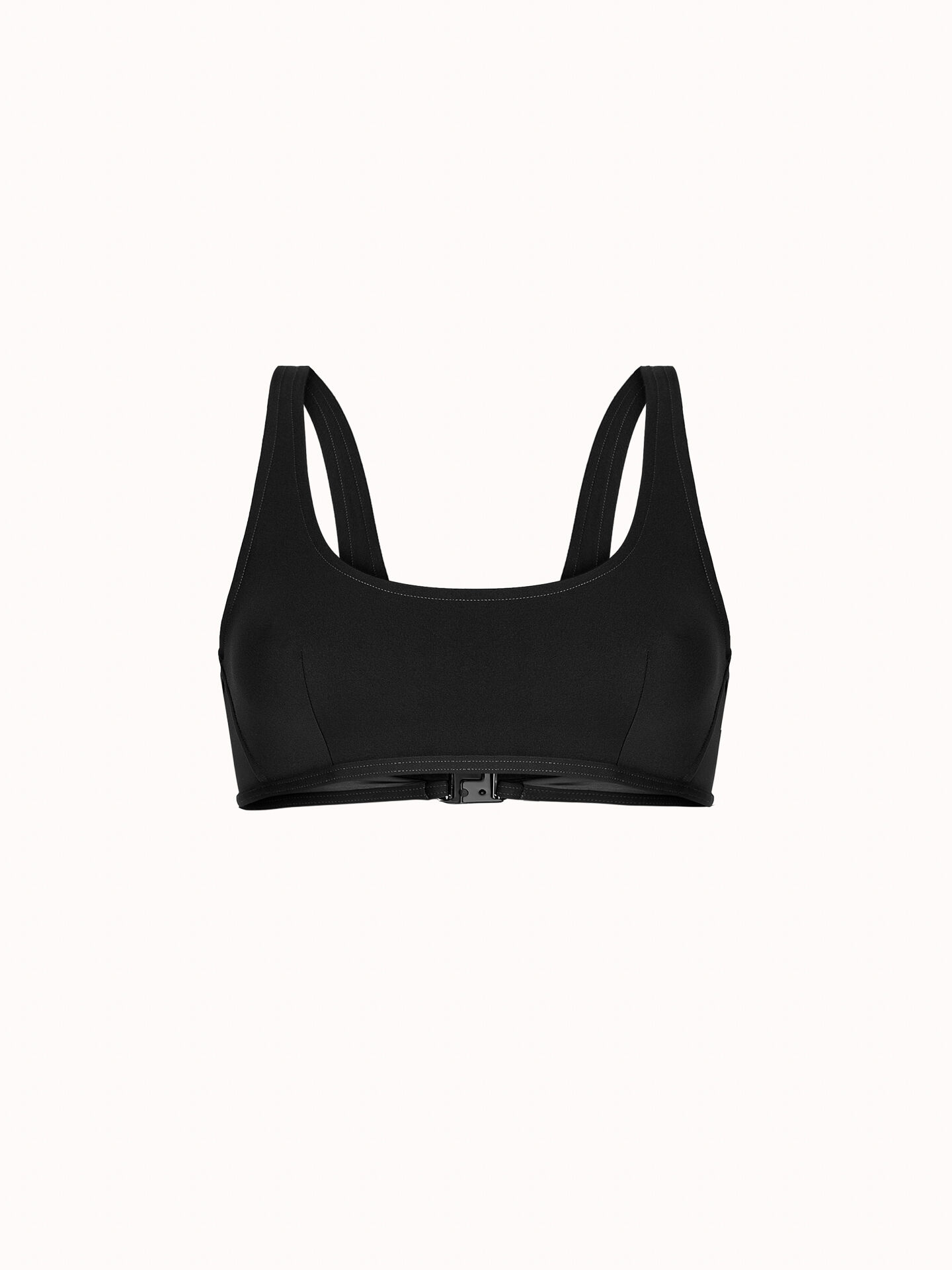 Sheer Opaque Swim Top