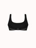 Sheer Opaque Swim Top