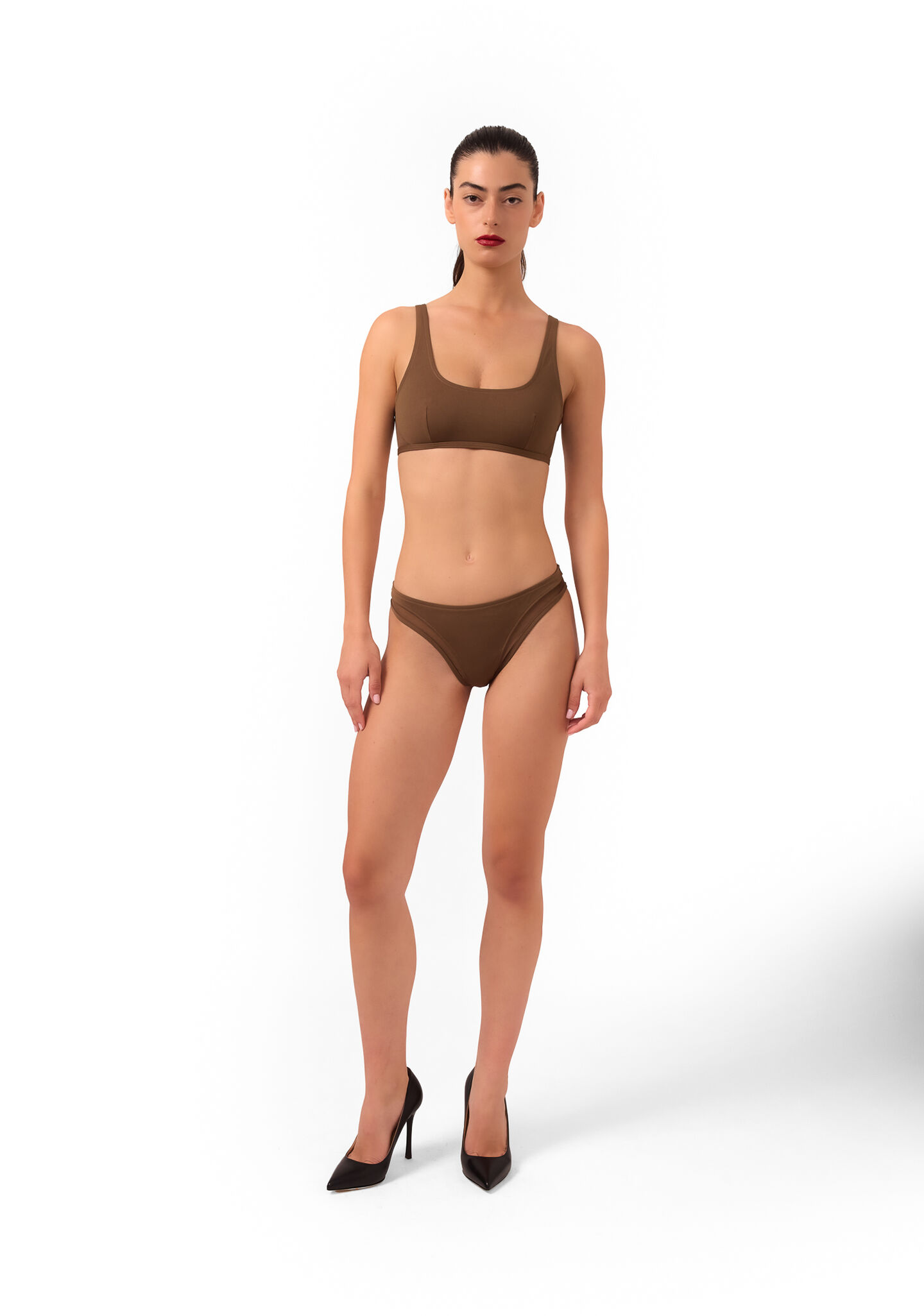 Sheer Opaque Swim Brazilien