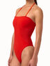 Net Ribs Swim Bodysuit