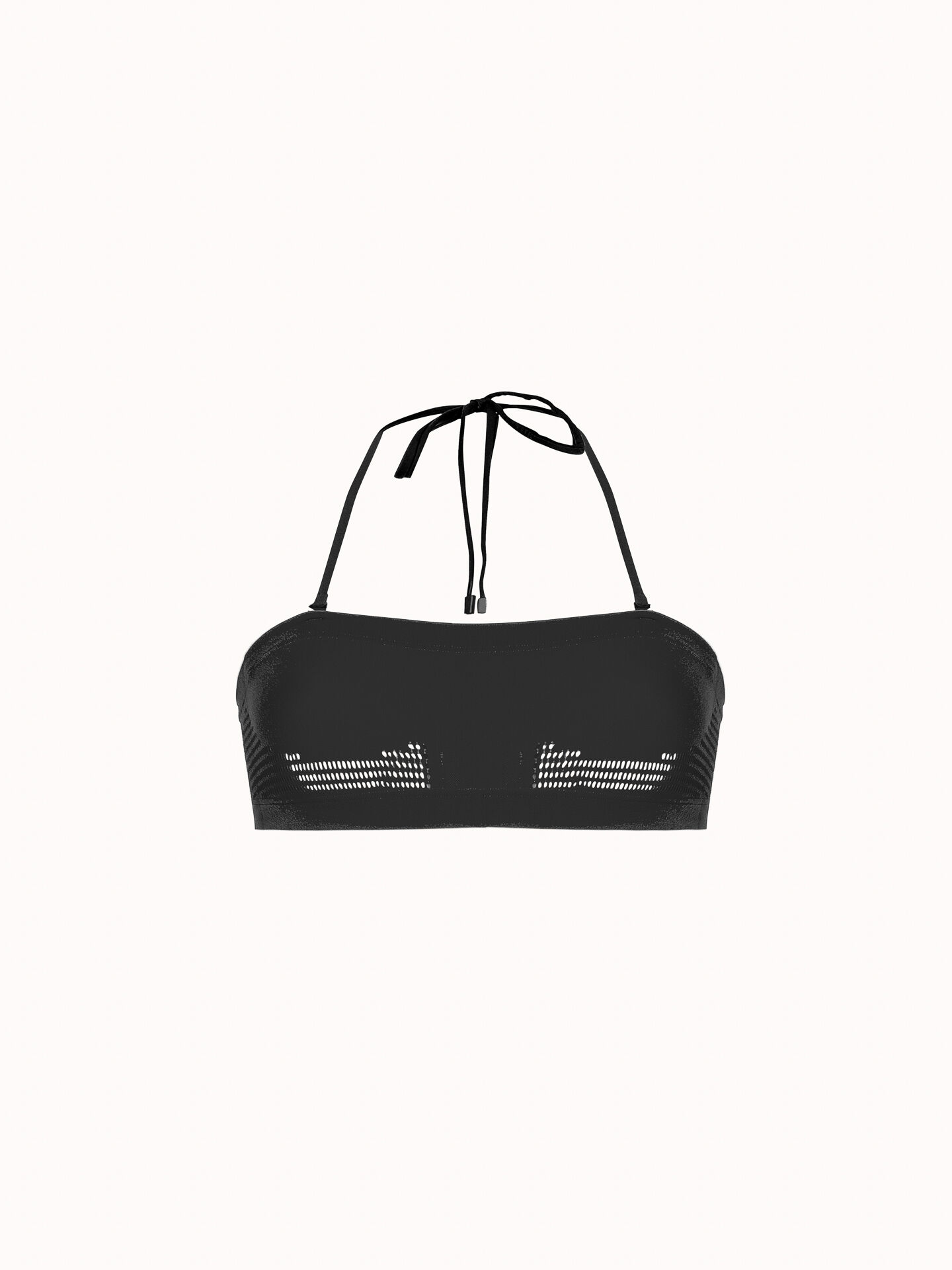 Net Ribs Swim Bandeau Bra